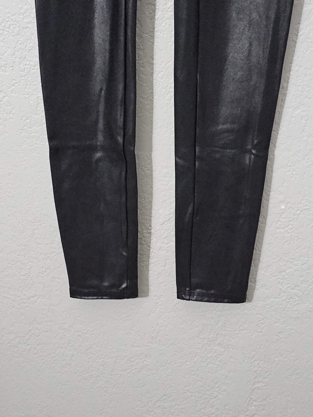 SPANX Faux Leather Leggings Black, Womens Medium Stretch - Picture 7 of 12